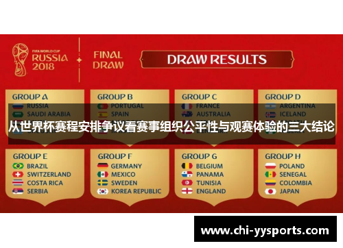 从世界杯赛程安排争议看赛事组织公平性与观赛体验的三大结论